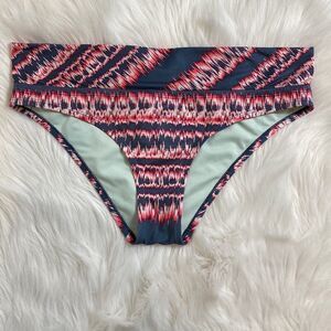 Nike multicolor bikini bottom size L